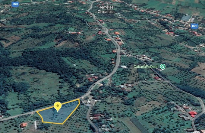 Teren 55 ari, intravilan, Remetea Chioarului!