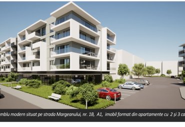 Apartament 2 camere ,etaj 1 , Mărgeanului proiect nou,comision 0 %