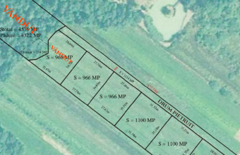 Teren Lăpușel, intravilan, plat, lângă pădure, 7 km de Baia Mare!