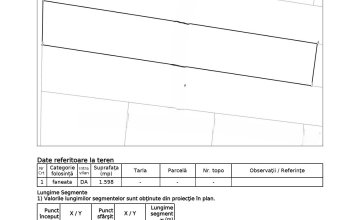 Teren intravilan in Cătălina, 1 598 mp ,acces din drum principal