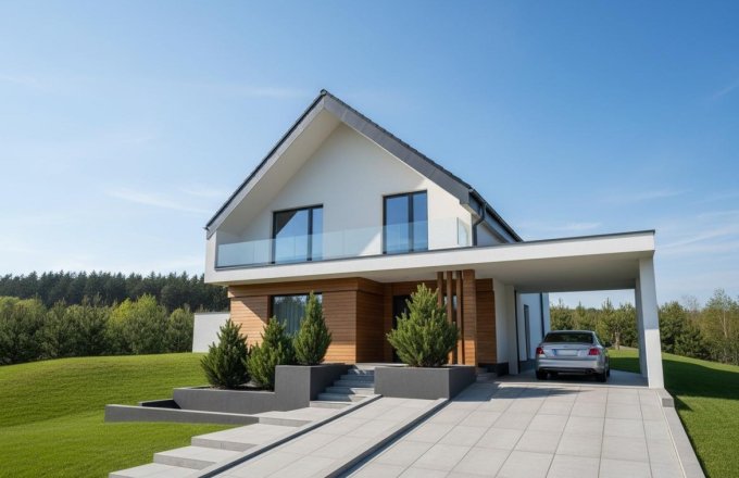 Casă ultramoderna ,Tăuții Măgherăus ,zona Dru Relax ,zona exlclusivistă 740 mp teren