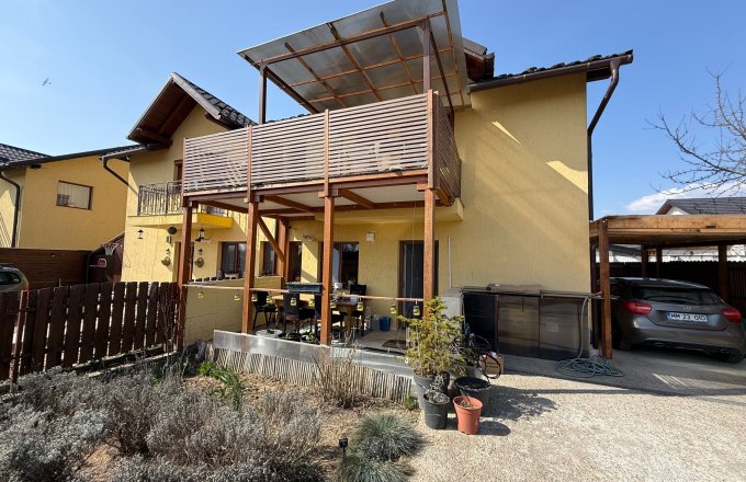 Duplex de vânzare Tăuții-Măgherăuș 133 mp, construcție 2017, complet mobilat și utilat