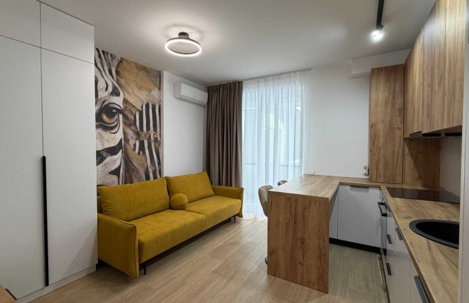 Studio de închiriat complex modern, Strada Vasile Alecsandri, aproape de centrul comercial Încălzire în pardoseală, Ac