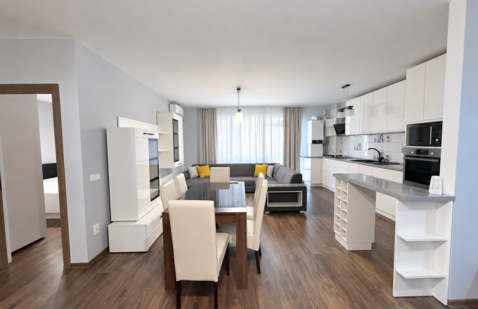 Apartament decomandat, 2 camere, balcon spațios de 7 mp și parcare subterană Marasesti