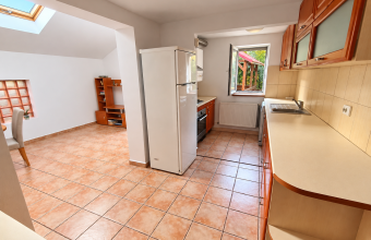 Bright Terracotta-Tiled Kitchen Nook
